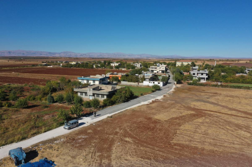 Hilvan Belediyesi’nden 180 Bin Metrekarelik Kilitli Parke Taşı Hizmeti