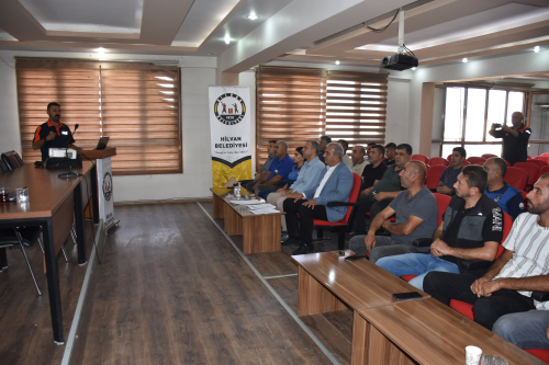 HİLVAN’DA AFET VE ACİL DURUMLARA HAZIRLIK EĞİTİMİ